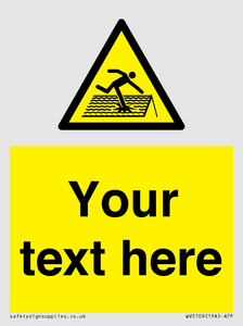 Custom Figure on Roof Sign